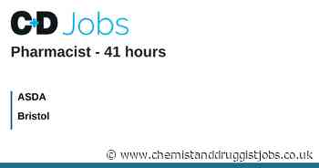 ASDA: Pharmacist - 41 hours