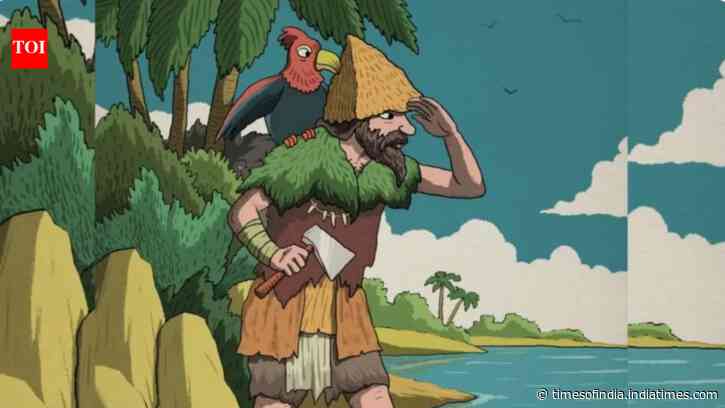 Optical Illusion brain teaser: You are a genius if you spot the caveman's hidden friend in the first 13 seconds
