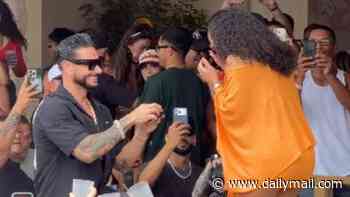 Jersey Shore star Pauly D is ENGAGED! Moment MTV vet proposes to Nikki Hall during DJ set after six years together