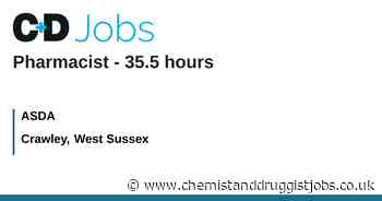 ASDA: Pharmacist - 35.5 hours