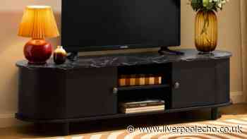 Dusk shoppers save £125 on 'marble effect' TV unit that 'makes the room cosy'