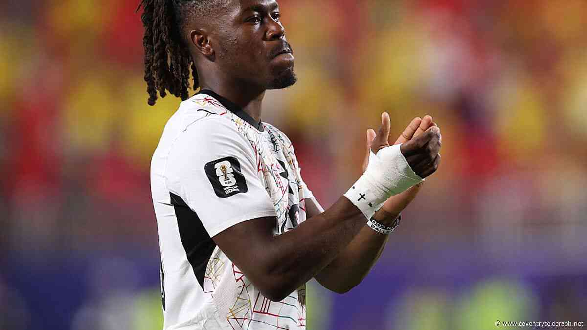 Brandon Thomas-Asante gives back to Ghana grassroots with help of Coventry City teammate