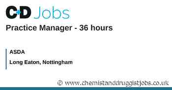 ASDA: Practice Manager - 36 hours
