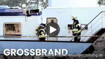 Biodiesel-Tanker geht in Schleuse in Flammen auf – Crew verhindert wohl Schlimmeres