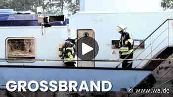 Biodiesel-Tanker geht in Schleuse in Flammen auf – Crew verhindert wohl Schlimmeres