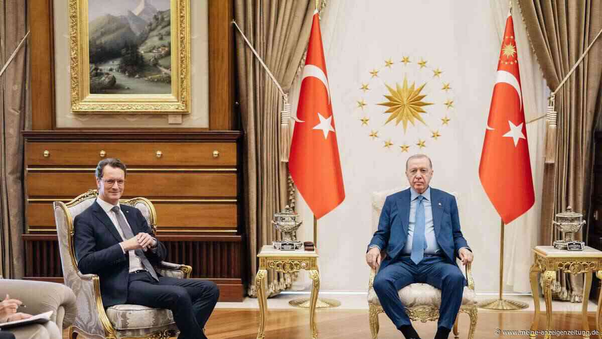Besuch bei Erdoğan: Wüst macht den Außenkanzler