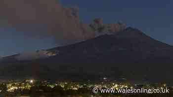 Sicily's Mount Etna eruption causes travel chaos at Catania Airport as flights cancelled