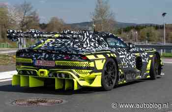 Heet: AMG Black Series GT-prototype vat vlam bij de Nürburgring!