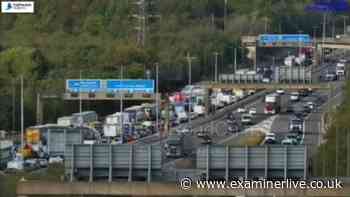 M1 crash LIVE as motorway closed near Leeds with long queues
