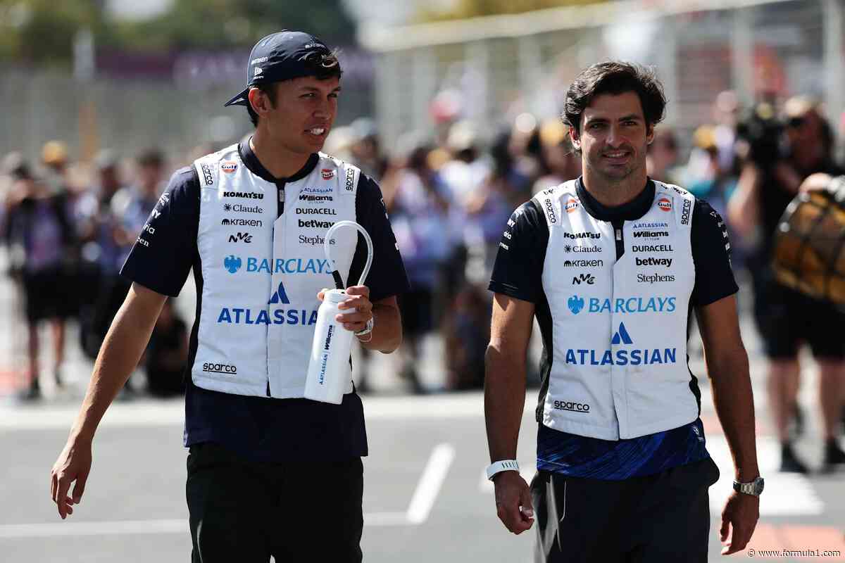Sainz and Albon evaluate Williams’ Baku upgrades