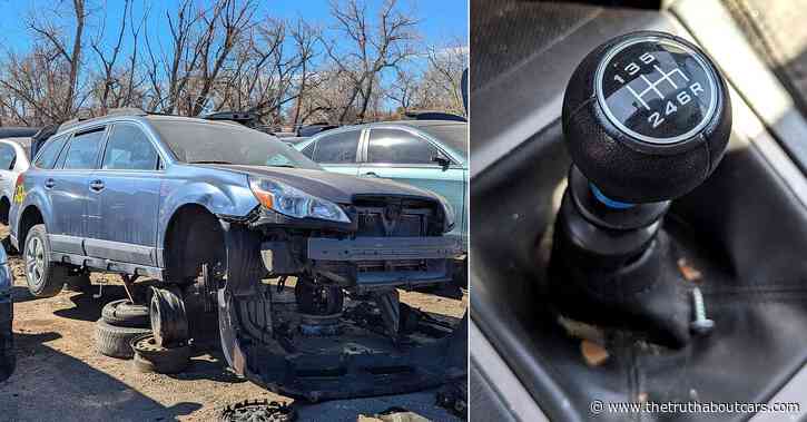 Junkyard Find: 2013 Subaru Outback with Manual Transmission