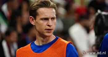 Spaanse media: ‘Frenkie de Jong keert volgende week terug op trainingsveld FC Barcelona’