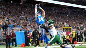 Fantasy football buzz: Why Amon-Ra St. Brown, Omarion Hampton have lower ceilings