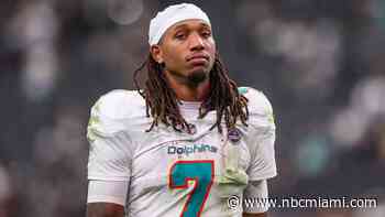 Dolphins rule out WR Caleb Douglas with ankle injury for Week 3 against Chiefs