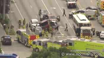 1 person killed, multiple others injured, in major crash at Doral intersection