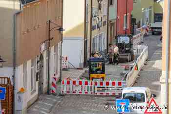 Nach Riesenzoff in Lichtensteiner Badergasse: Arbeiten gehen weiter