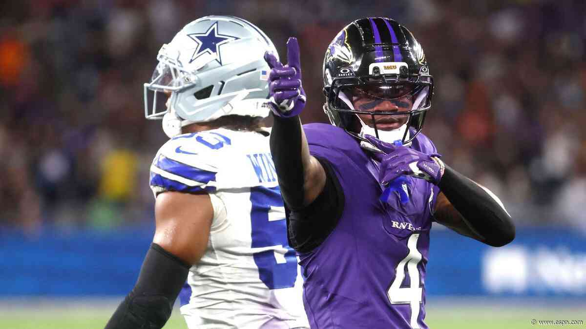 Ravens' Rio trio: Three players who helped Lamar Jackson to a walk-off win