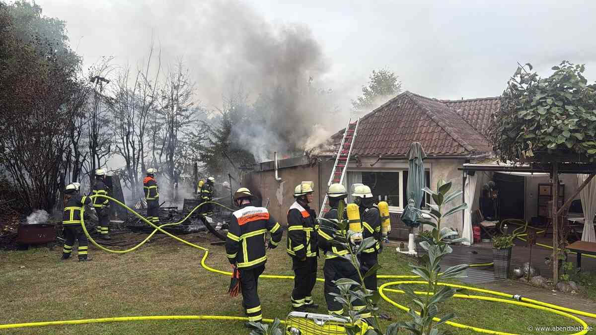 Gab es eine Explosion in Moorfleet? Polizei: Eine Person erlitt Verbrennungen