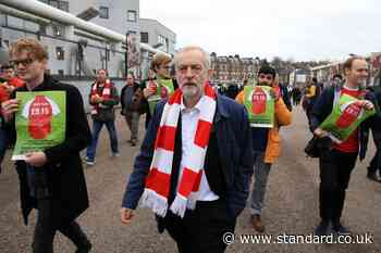 Arsenal superfan Jeremy Corbyn calls for Man City to be relegated after 'guilty verdicts'