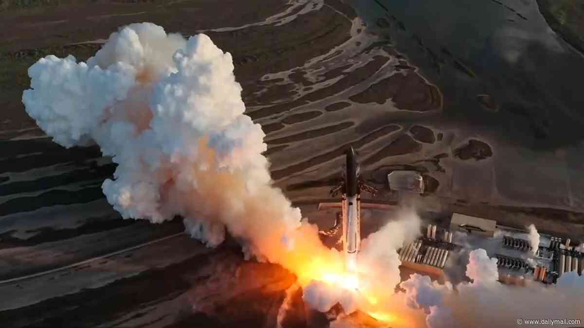 SpaceX's Starship rocket suffers alarming mid-flight scare on first attempt to reach orbit