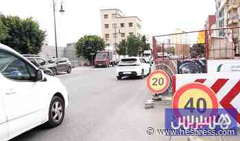توقف أشغال يعرقل السير بطنجة