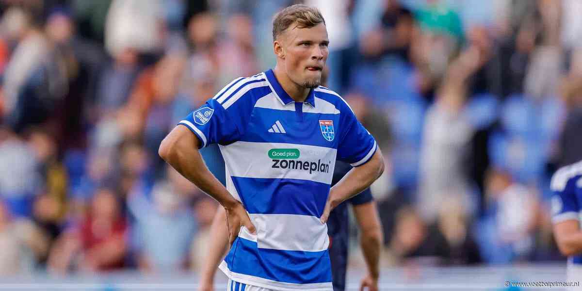 Van Hooijdonk blijft strijdlustig bij PEC: 'Geloof niet dat we daar gaan eindigen'