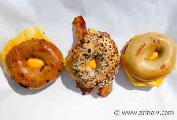 Bagel breakfast arrives at burger spot in Rosslyn