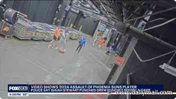 Shocking footage emerges of NBA star attacking rival in arena parking tunnel