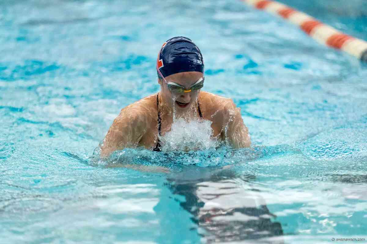 Team Blue Narrowly Takes Down Team Orange at Illinois Intrasquad Meet