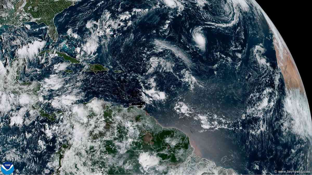 Hanna forms in the Atlantic as the Pacific remains very active