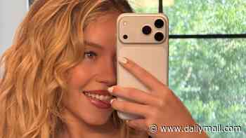 Sydney Sweeney, 29, makes another subtle nod to boyfriend Scooter Braun, 40, in VERY busty lingerie selfies
