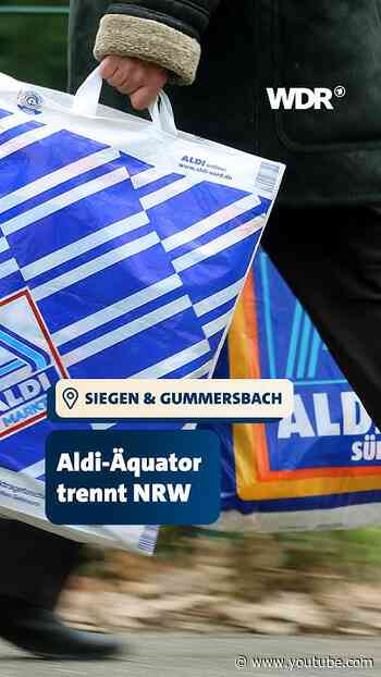 Aldi Äquator trennt NRW | WDR #shorts