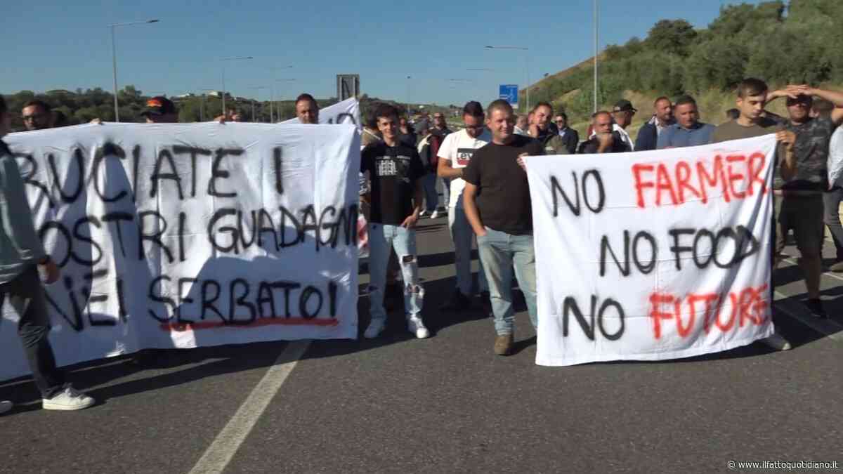 Trattori in strada e traffico bloccato: gli agricoltori protestano contro il caro carburanti. “Il prezzo dei prodotti aumenterà”