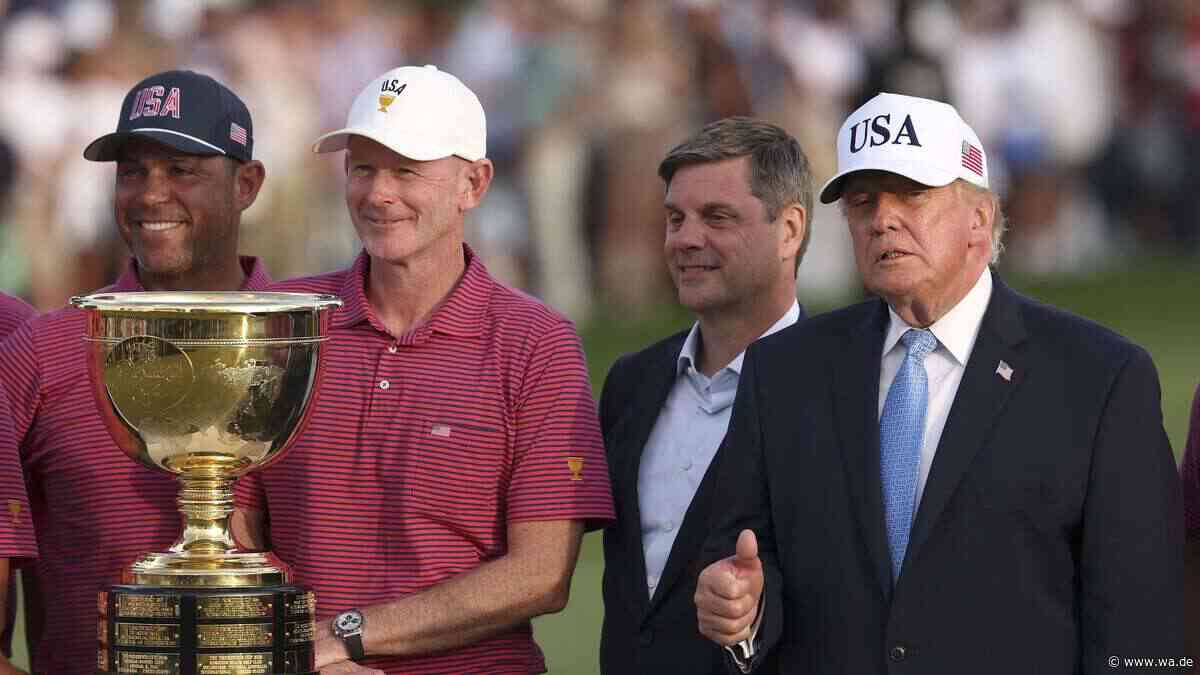 „Ich will nach Hause gehen“: Offenes Mikrofon offenbart Trumps Frust beim Golfturnier
