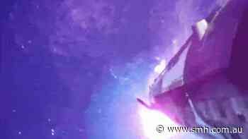 Fiery splashdown for SpaceX’s Starship as orbital flight cut short