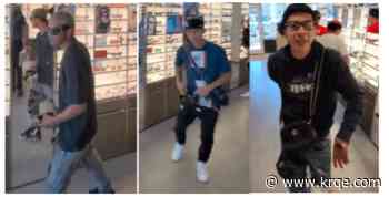 Albuquerque Metro Crime Stoppers searches for sunglasses shoplifting suspects