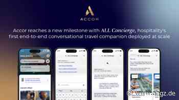 Digitalisierung: Accor hat den KI-Concierge im Einsatz