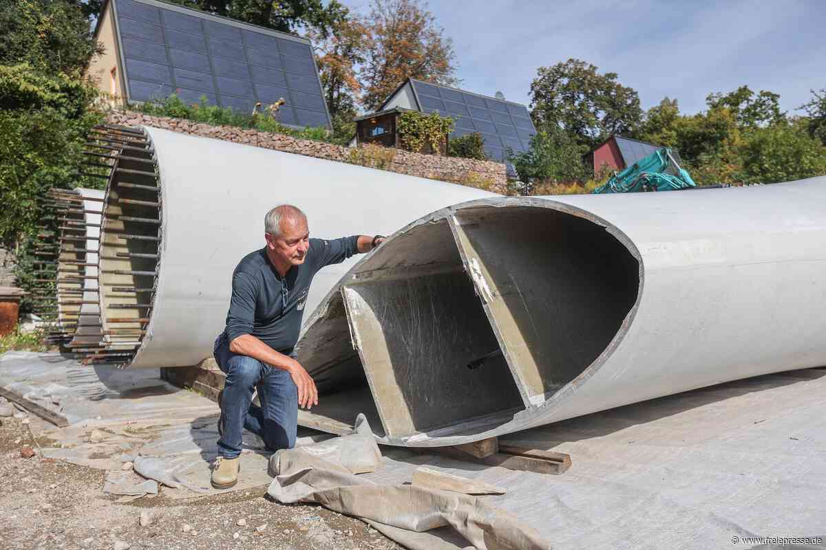 Weltneuheit: Chemnitzer Unternehmen mit Konzept für Windrad-Recycling