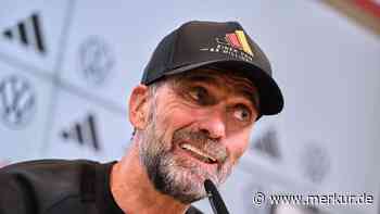 Klopp überrascht gegen Griechenland mit anderem Adidas-Logo auf seiner Kappe