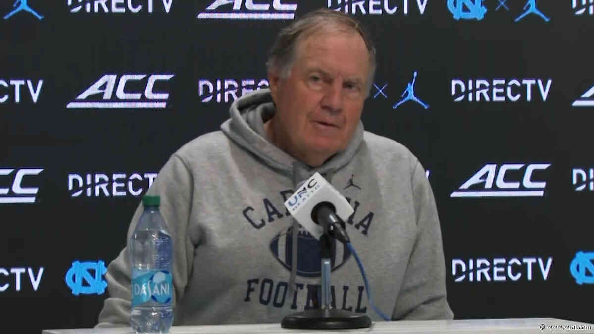 UNC football coach Bill Belichick talks doing things 'the right way' ahead of Notre Dame game