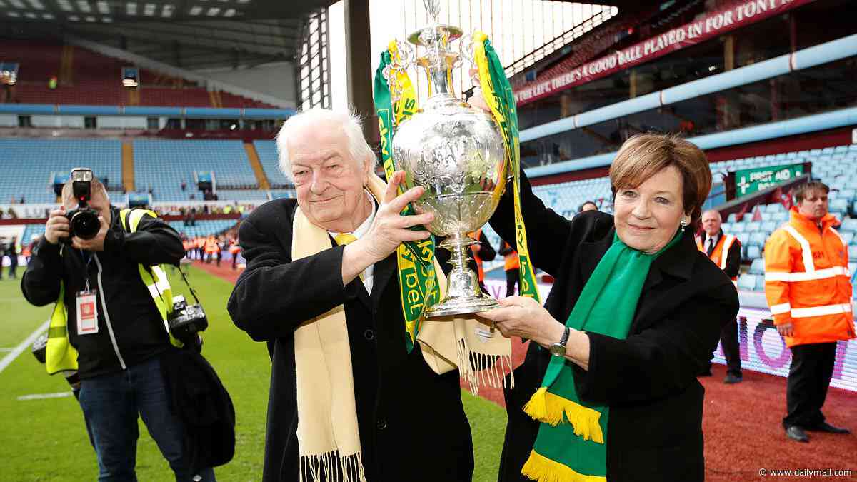 Michael Wynn Jones dead at 85: Delia Smith's husband passes away as Norwich lead tributes to their former chairman