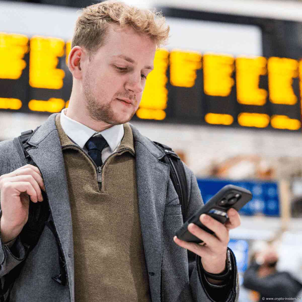Nederlanders zien via deze app waar het grote cryptogeld naartoe gaat