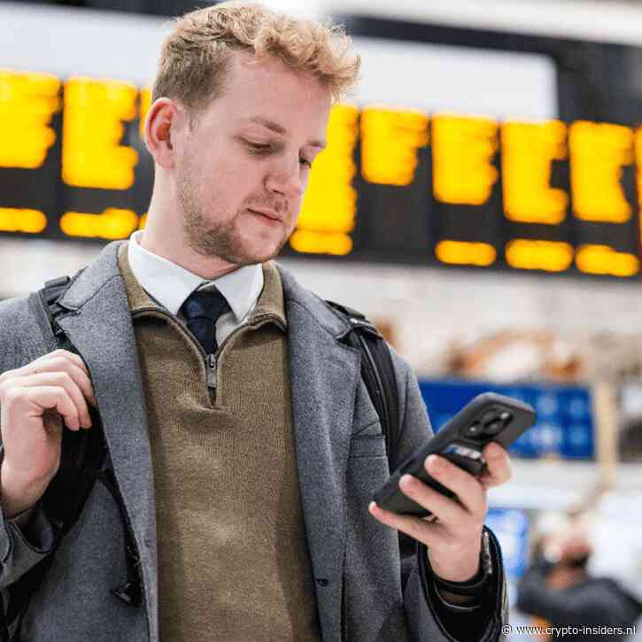 Nederlanders zien via deze app waar het grote cryptogeld naartoe gaat