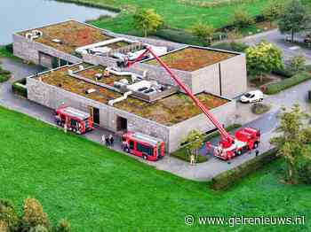 Brand in schoorsteen crematorium snel onder controle