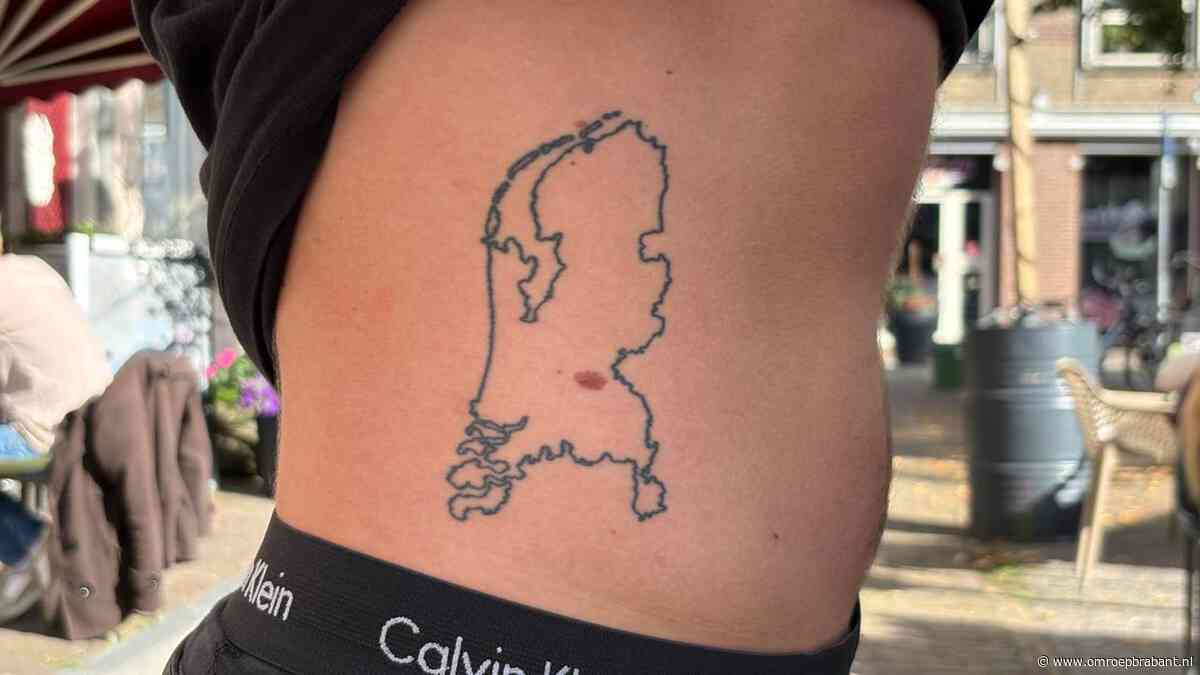Bijzondere tattoo duikt op: ‘De moedervlek is Grave’