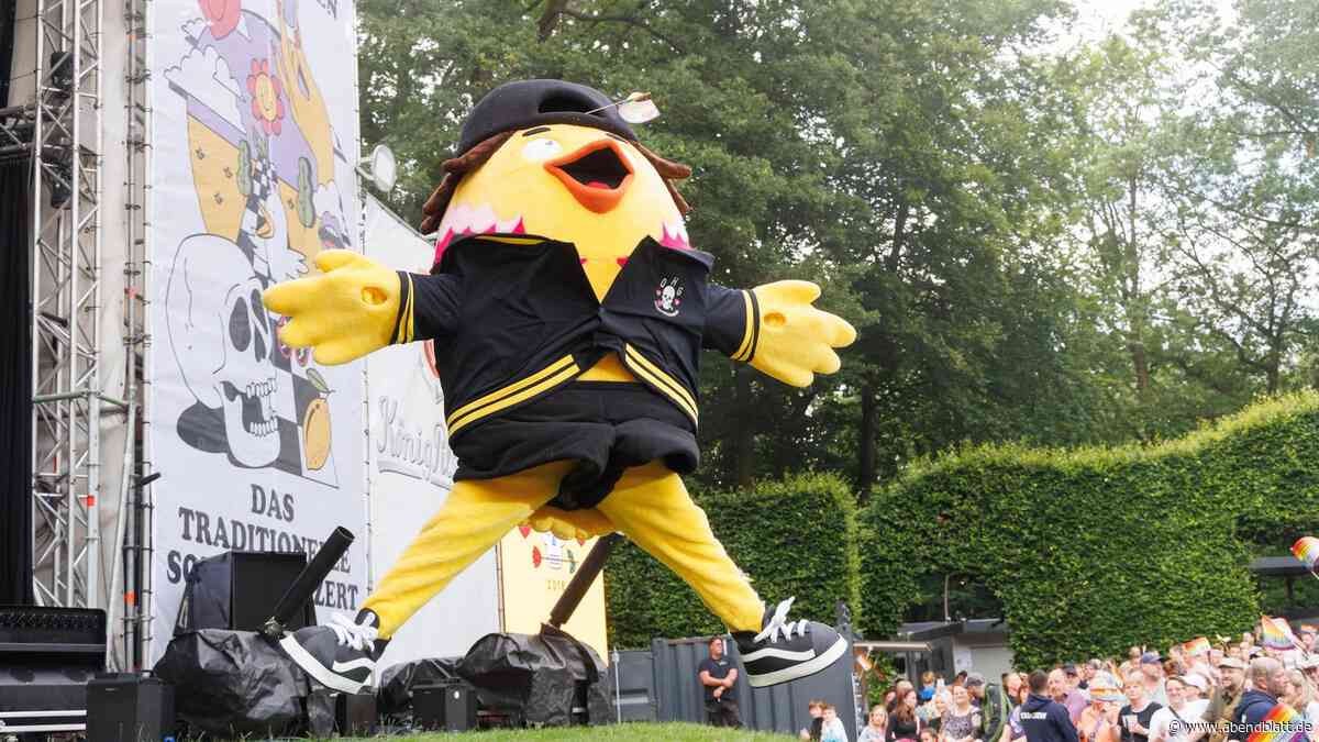 Wo ist Wolfgang? Maskottchen nach dem Goldkehlchen-Konzert im HSV-Stadion vermisst