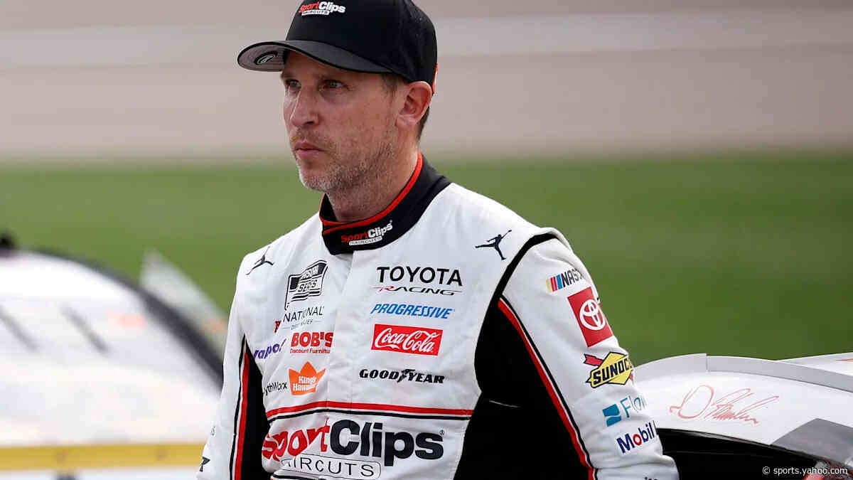 NASCAR Cup Series: Denny Hamlin’s Chase Hopes Take a Hit After Kansas Trouble