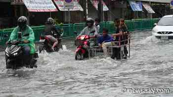 Bangkok declared disaster zone after more than 30cm of rain in 48 hours