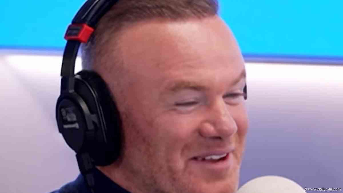 Wayne Rooney is left cringing as he looks back at his 'terrible' acting in infamous wine advert as he says it was 'horrendous'