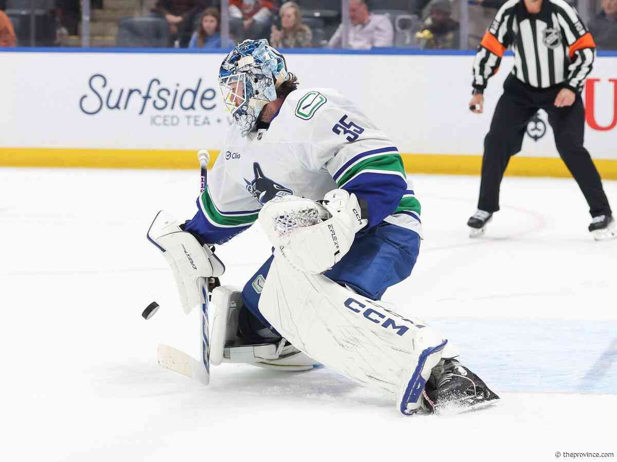 Canucks hopeful Thatcher Demko is ready ‘before Christmas’